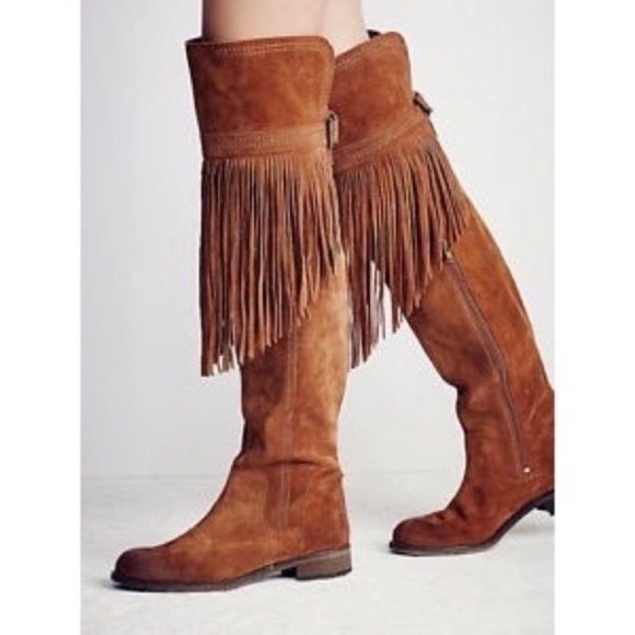 Free People Shoes - Free People Fringe Boots
